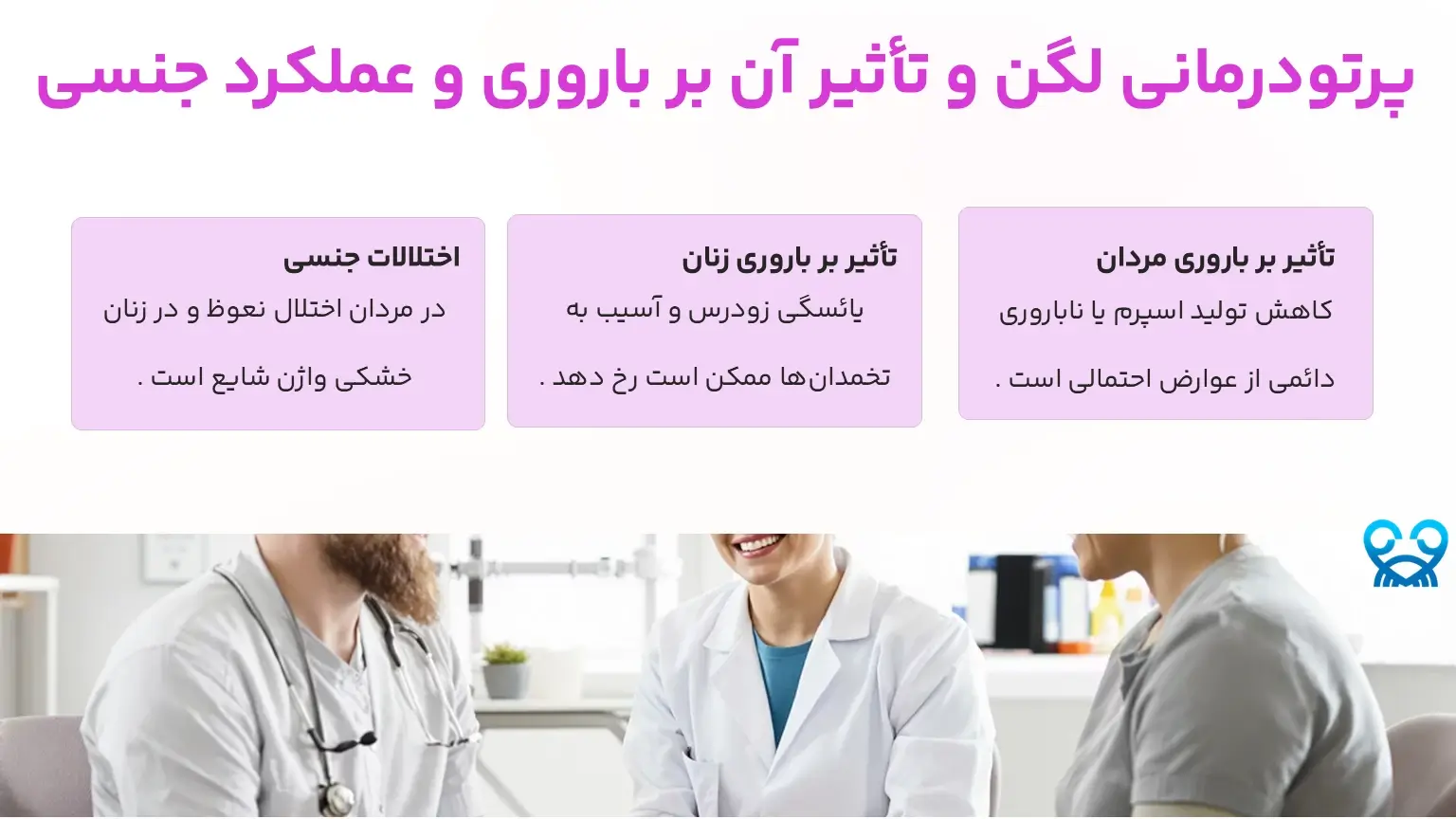 پرتودرمانی لگن و تأثیر آن بر باروری و عملکرد جنسی
