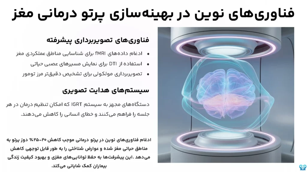 فناوریهای نوین در بهینهسازی پرتو درمانی مغز